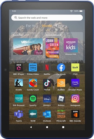 Amazon HD8 Twilight store Blue